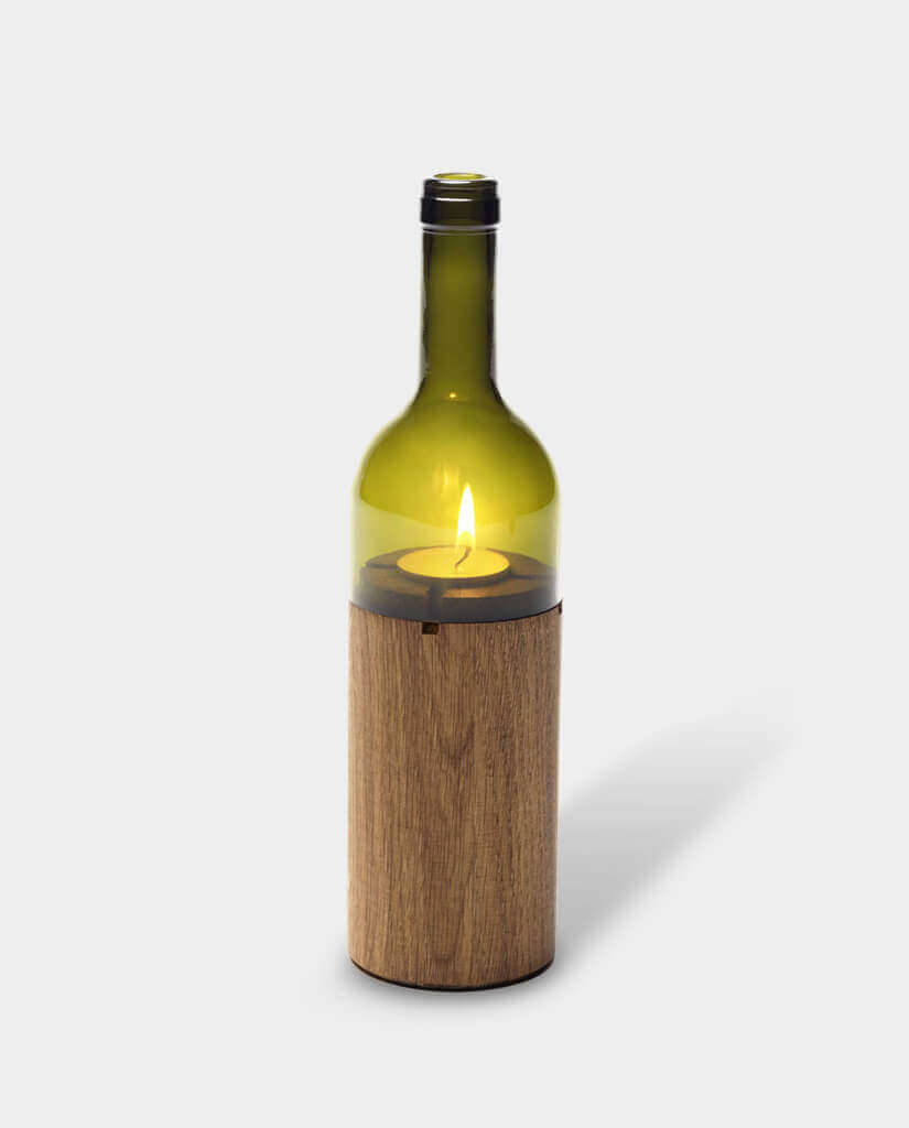 side by side WeinLicht Grünglas Kommabei Onlineshop