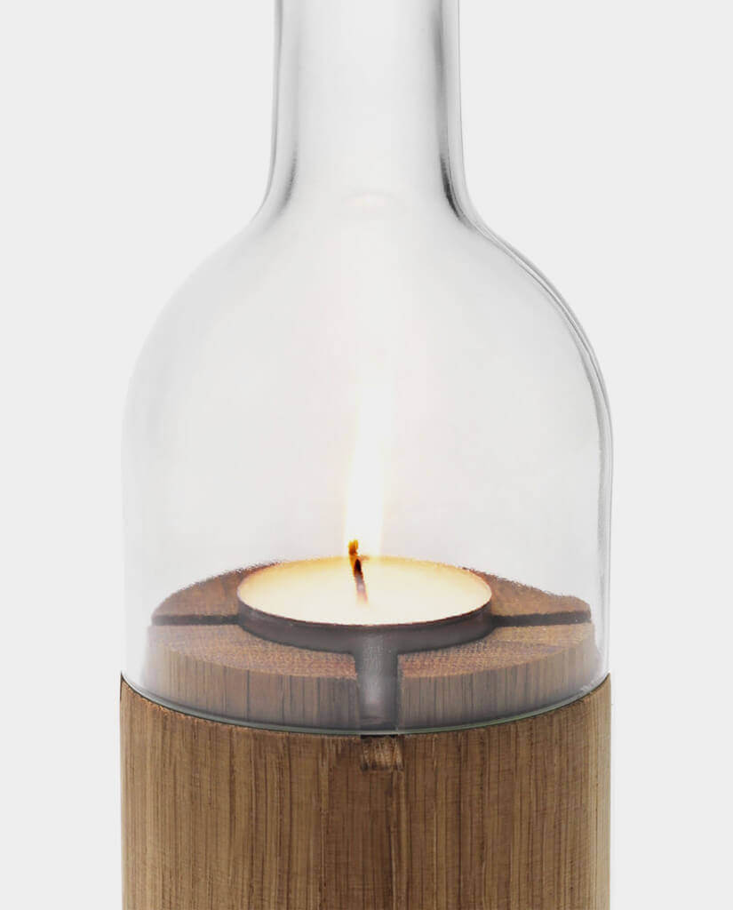 side by side WeinLicht Klarglas im Detail Kommabei Onlineshop