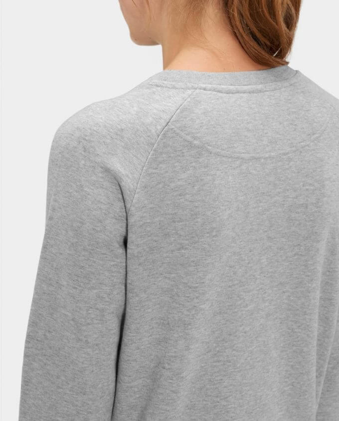 Pullover Damen Sweatshirt, Detail Schulter Rücken